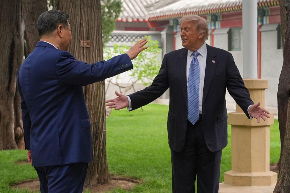 Xi Jinping l-a dus pe Trump la sediul Partidului Comunist. Doar câțiva lideri americani au păşit vreodată în locul extrem de păzit 1068816