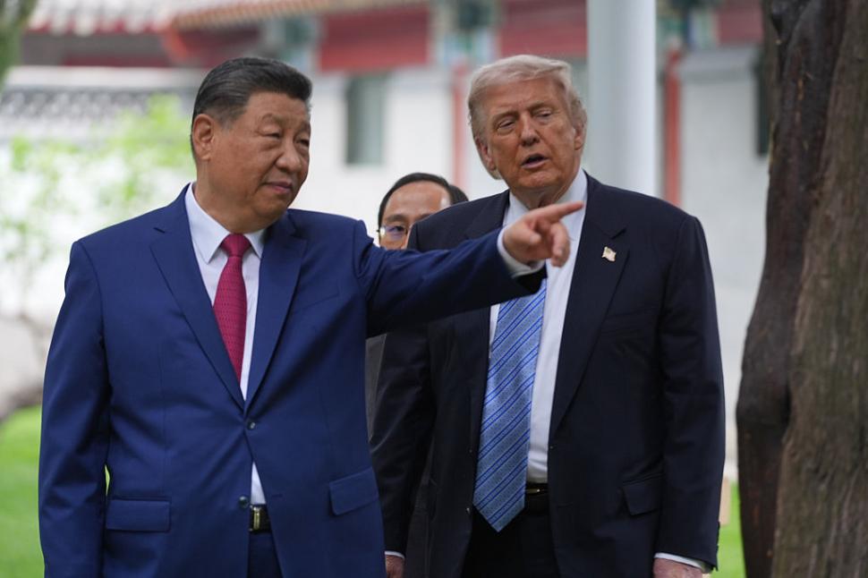 Xi Jinping l-a dus pe Trump la sediul Partidului Comunist. Doar câțiva lideri americani au păşit vreodată în locul extrem de păzit 1068817