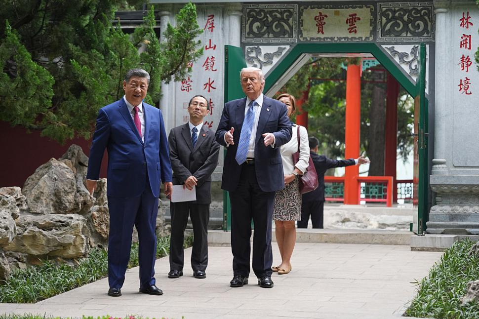 Xi Jinping l-a dus pe Trump la sediul Partidului Comunist. Doar câțiva lideri americani au păşit vreodată în locul extrem de păzit 1068820