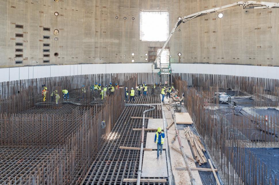 Nuclearelectrica a început lucrările majore la Unitatea 1 Cernavodă: Prima turnare continuă de beton pentru structurile permanente 1069737