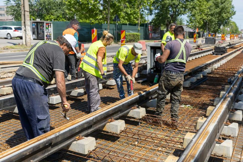 Risc de pierdere a finanțării europene pentru șantierele din București. Ciprian Ciucu le-a cerut constructorilor să se grăbească 1069868