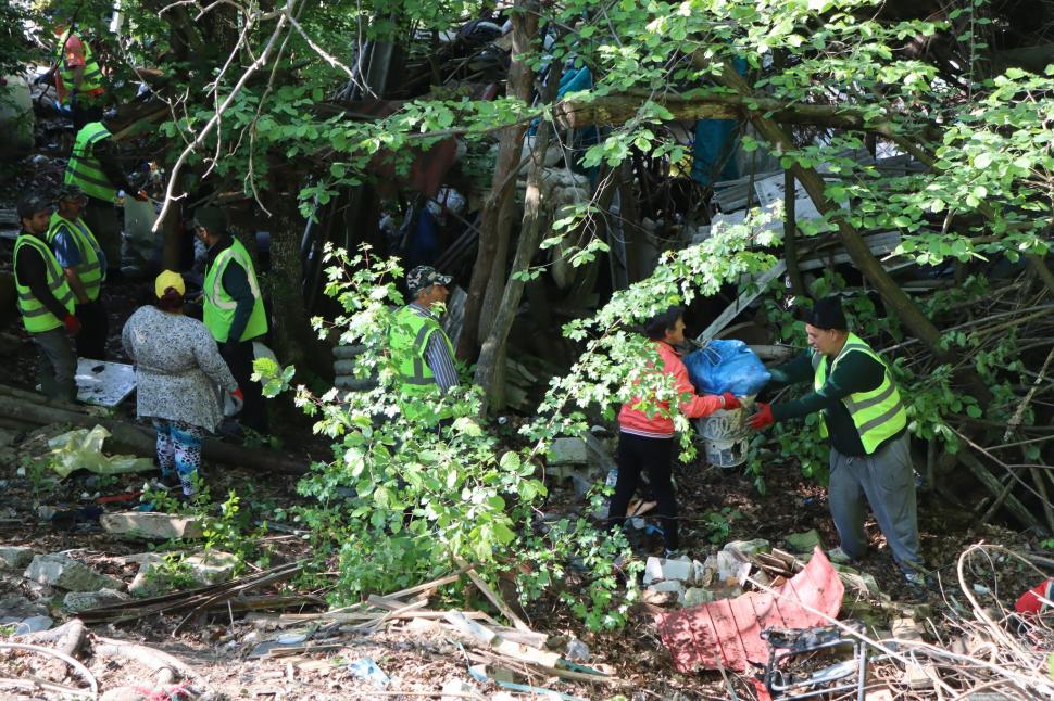 Un bărbat din Bacău a adunat gunoi 40 de ani. Acum, primăria îi face curat cu ordin judecătoresc: a scos deja 20 de TIR-uri de deșeuri 1070282