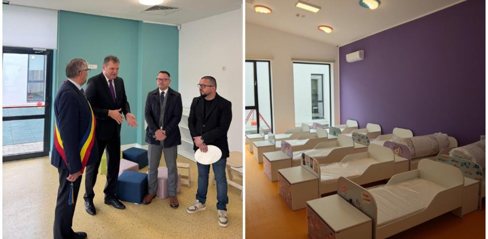 A fost inaugurată prima creșă din judeţul Bacău, construită prin Programul "Sf. Ana". Cseke: Are o capacitate de 40 de locuri 1070595