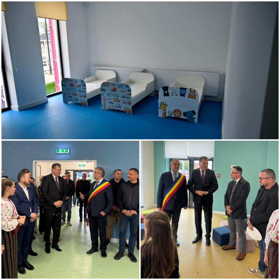 A fost inaugurată prima creșă din judeţul Bacău, construită prin Programul "Sf. Ana". Cseke: Are o capacitate de 40 de locuri 1070596