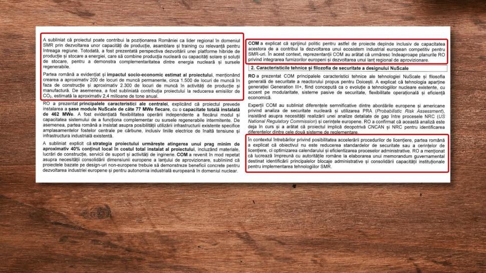 DOCUMENT Bruxelles-ul îl contrazice pe Bolojan: Proiectul de la Doicești are o „importanță strategică aparte” 1070780