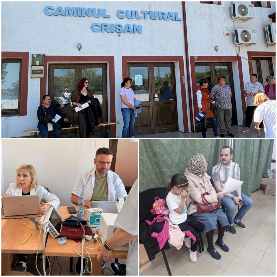 O caravană medicală a ajuns în sate izolate din Delta Dunării. Alexandru Rogobete: Peste 145 de pacienți, consultați gratuit de medici  1071006