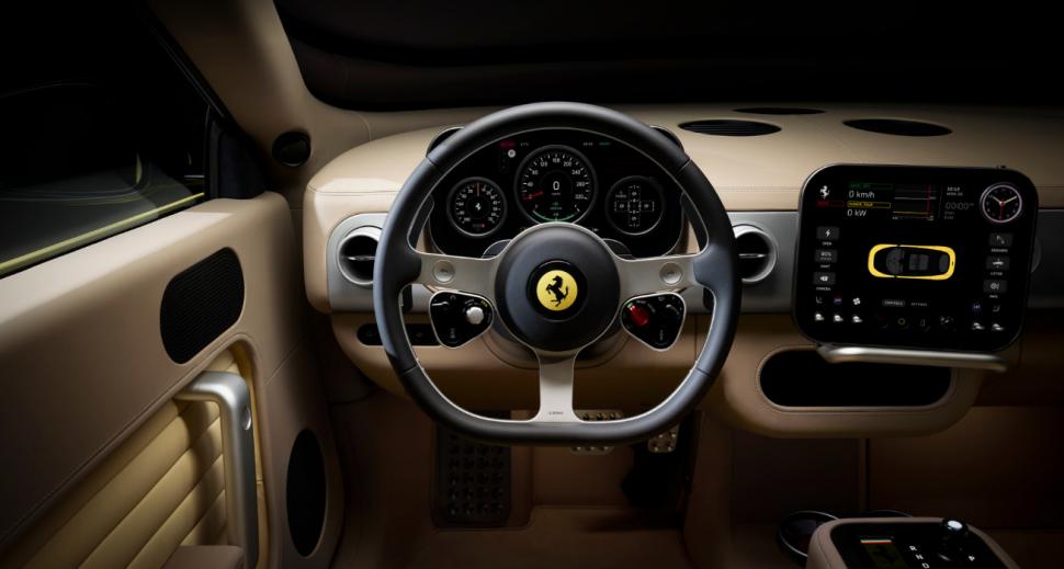 Ferrari a lansat primul său model complet electric. Cum arată Luce. Are un design diferit față de cel clasic și poate atinge 310 km/h 1071555
