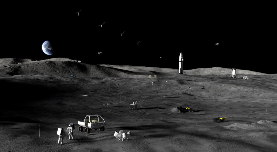 NASA dezvăluie noi detalii despre planul de construire a unei baze permanente pe Lună. "Marea revenire" este aproape 1071930