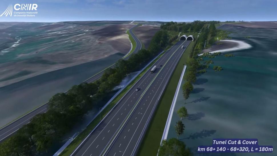 A fost semnat contractul pentru cel mai scump lot al Autostrăzii A8: Când va fi gata Lețcani-Iași, cu tuneluri cu trei benzi pe sens 1072746