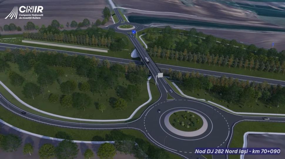 A fost semnat contractul pentru cel mai scump lot al Autostrăzii A8: Când va fi gata Lețcani-Iași, cu tuneluri cu trei benzi pe sens 1072752