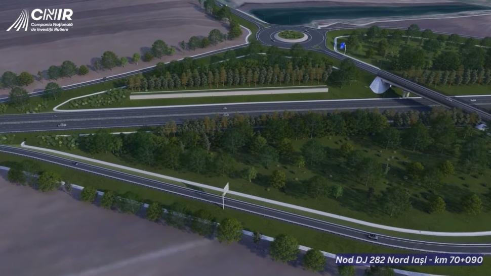 A fost semnat contractul pentru cel mai scump lot al Autostrăzii A8: Când va fi gata Lețcani-Iași, cu tuneluri cu trei benzi pe sens 1072753