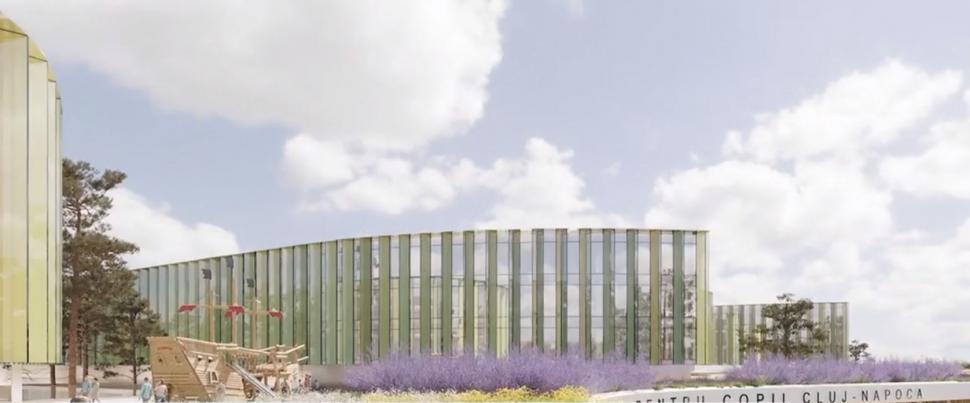 Lucrările la Spitalul monobloc pentru Copii din Cluj-Napoca au avansat. Cum arată şantierul unităţii: Vor fi 5 etaje şi un heliport 1074605