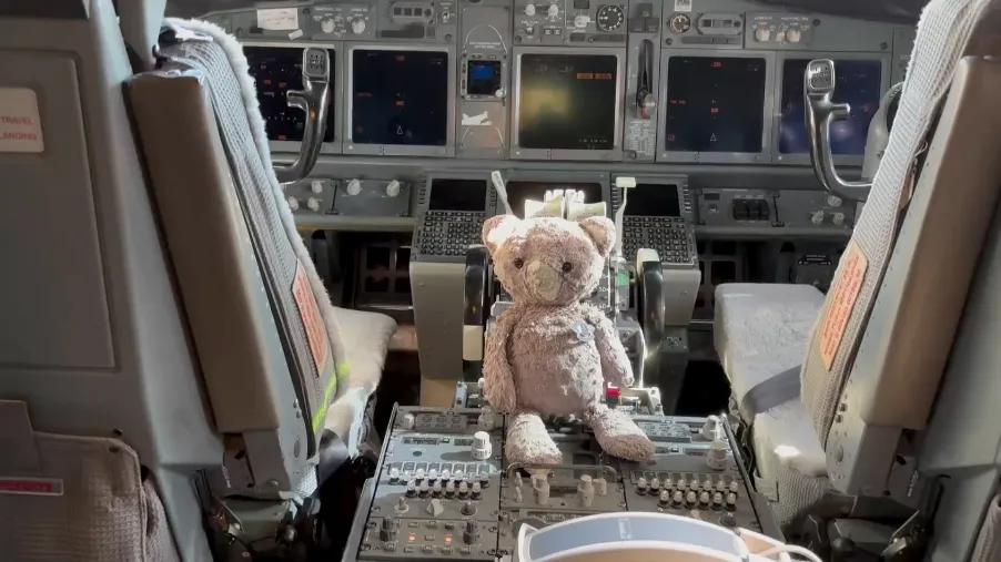 O companie aeriană a îngrijit ursulețul de pluș „Bobby” timp de o săptămână, pentru a-l reuni cu băiețelul de 4 ani care îl pierduse 1075595