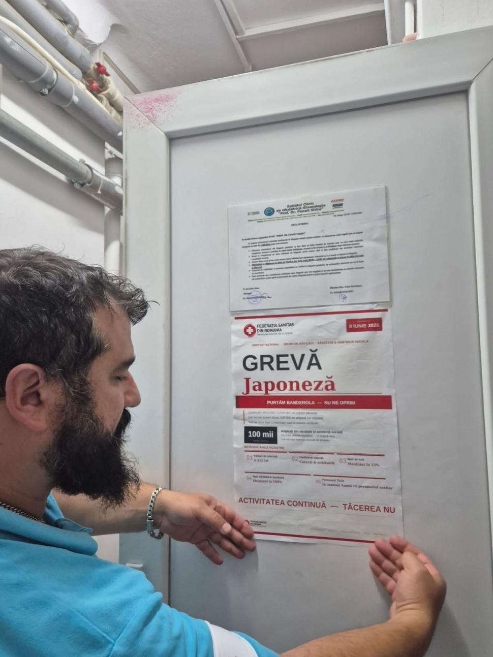 Peste 100.000 de angajați din spitale intră în grevă japoneză. Este ultimul pas înainte de greva generală 1075356