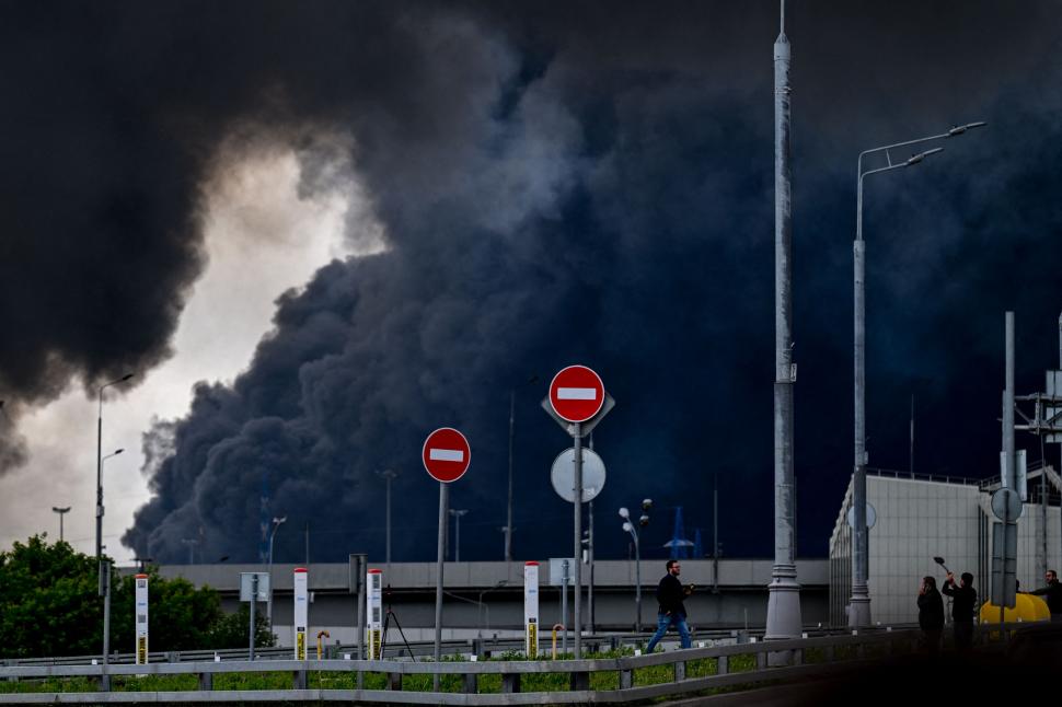 "Ploaie neagră” peste Moscova, după cel mai mare atac al Ucrainei de până acum 1077940