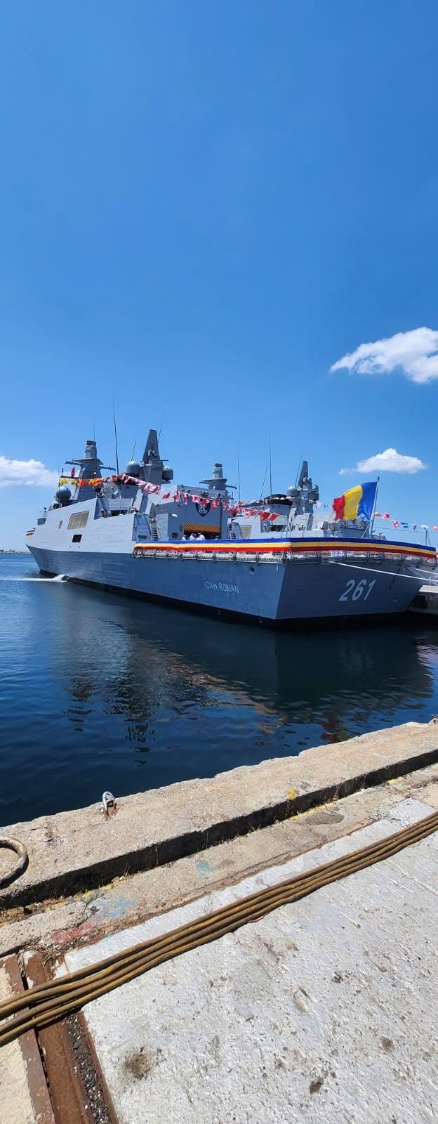 Cum arată corveta cumpărată de România din Turcia. Are tunuri și senzori turcești și va fi dotată cu rachete americane și o dronă 1078287