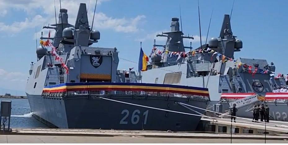 Cum arată corveta cumpărată de România din Turcia. Are tunuri și senzori turcești și va fi dotată cu rachete americane și o dronă 1078289