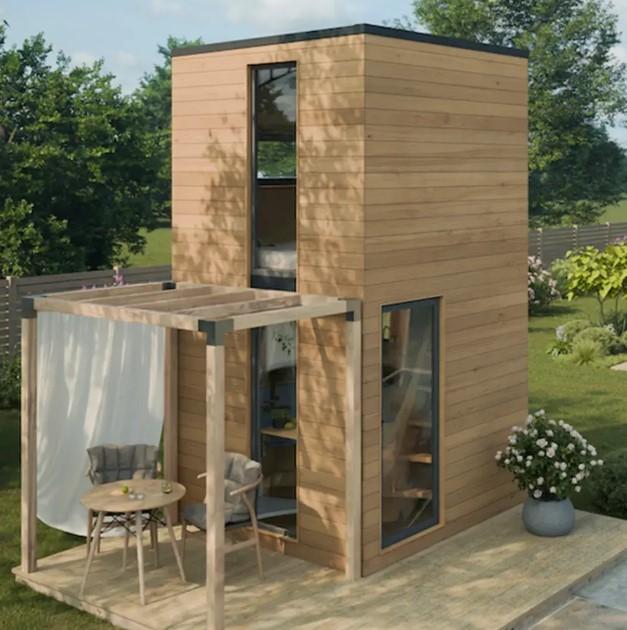 Cum arată casa de doar 10 metri pătraţi care are bucătărie, baie şi dormitor. Se vinde cu 27.000 de euro 1078663