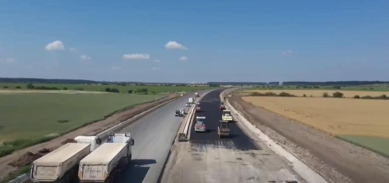 Circulaţia pe A0 Nord, lotul 1 Joiţa-Corbeanca, ar putea fi deschisă până la finalul anului. Imagini din dronă cu stadiul lucrărilor 1080009