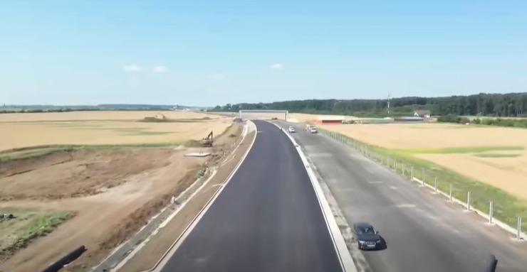 Circulaţia pe A0 Nord, lotul 1 Joiţa-Corbeanca, ar putea fi deschisă până la finalul anului. Imagini din dronă cu stadiul lucrărilor 1080010