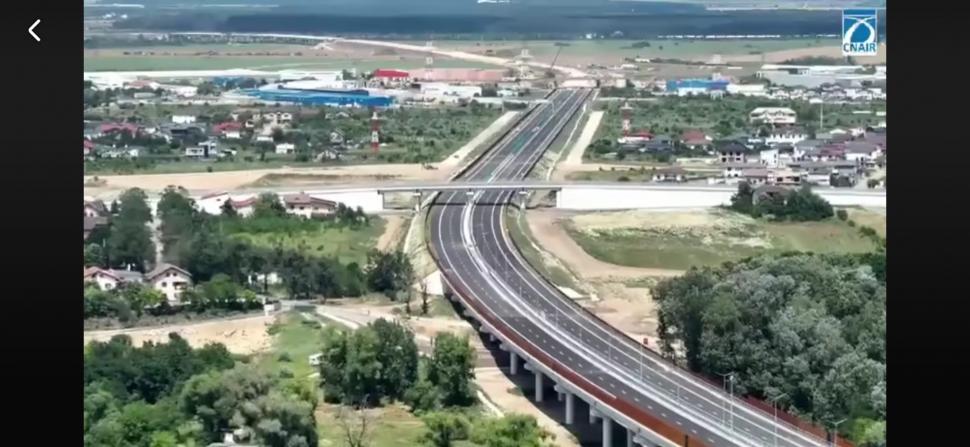 Imagini cu lotul 4 din A0 (Pantelimon-Glina), care e aproape gata. Cristian Pistol: "Va asigura legătura cu autostrada A2" 1080191