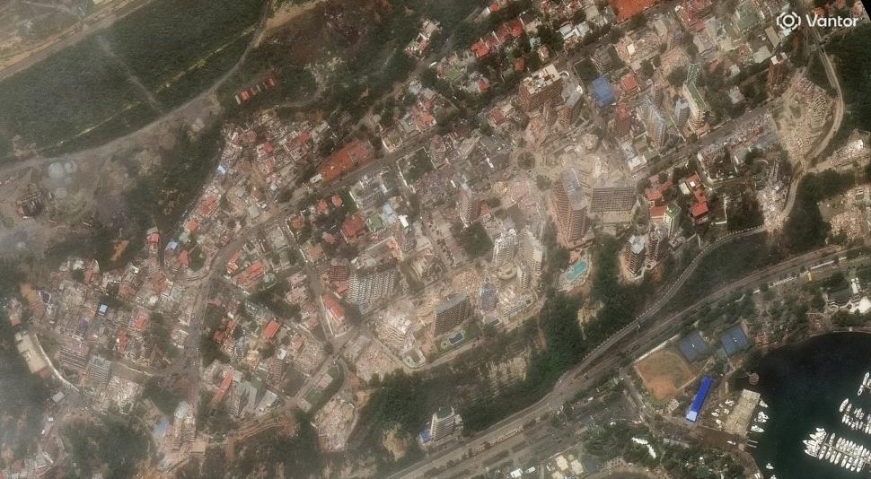 Înainte și după. Imagini din satelit. Cum arată acum zonele devastate într-un minut de cutremurele din Venezuela 1080248