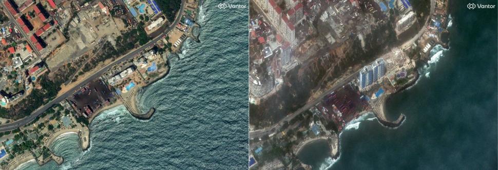 Înainte și după. Imagini din satelit. Cum arată acum zonele devastate într-un minut de cutremurele din Venezuela 1080250