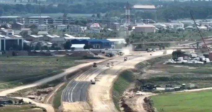 Directorul CNAIR cere firmei chineze accelerarea ritmului la lucrările de pe Lotul 3 din A0 (Afumați-Pantelimon). Cum arată drumul acum 1080414