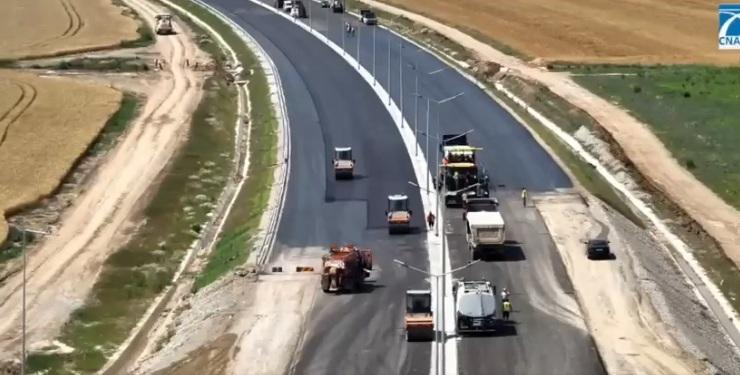 Directorul CNAIR cere firmei chineze accelerarea ritmului la lucrările de pe Lotul 3 din A0 (Afumați-Pantelimon). Cum arată drumul acum 1080415