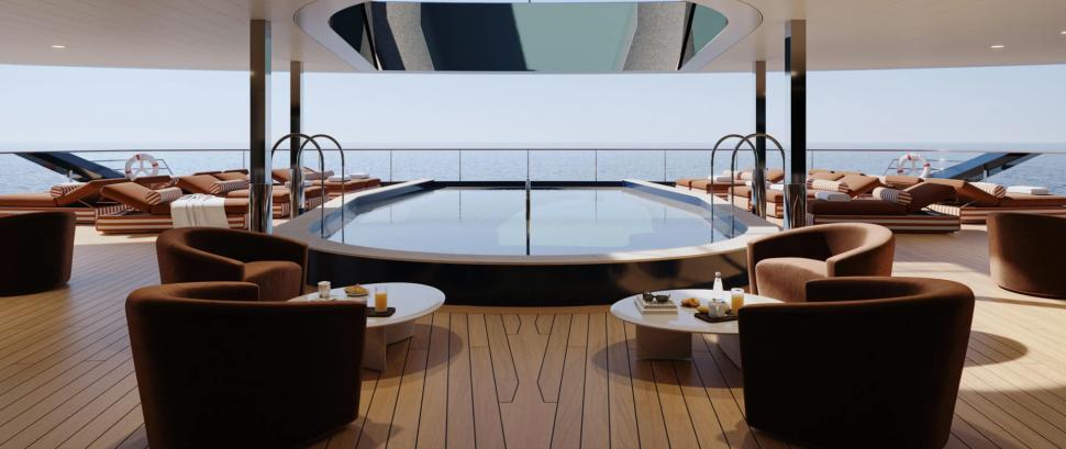 Salon de frumusețe Guerlain și coniac în penthouse. Imaginea luxului pe primul super-iaht Orient Express. Cât va costa o călătorie 1080379
