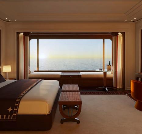 Salon de frumusețe Guerlain și coniac în penthouse. Imaginea luxului pe primul super-iaht Orient Express. Cât va costa o călătorie 1080398