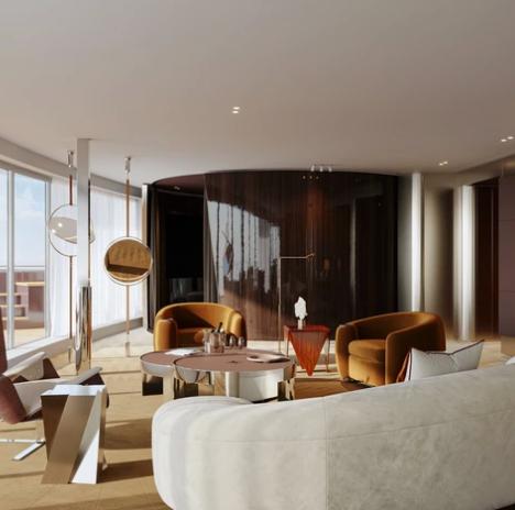 Salon de frumusețe Guerlain și coniac în penthouse. Imaginea luxului pe primul super-iaht Orient Express. Cât va costa o călătorie 1080401