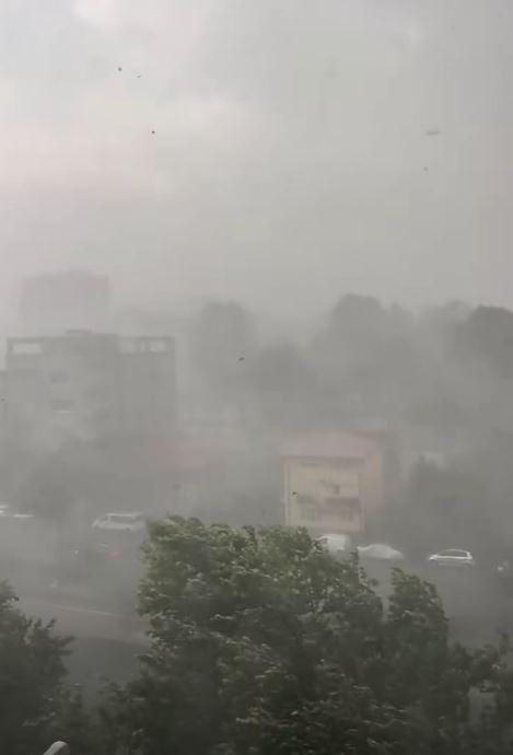 Un nou cod portocaliu de furtună în București, a fost emis și RO-Alert. Vijeliile puternice au rupt copaci, un bărbat a murit 1081176