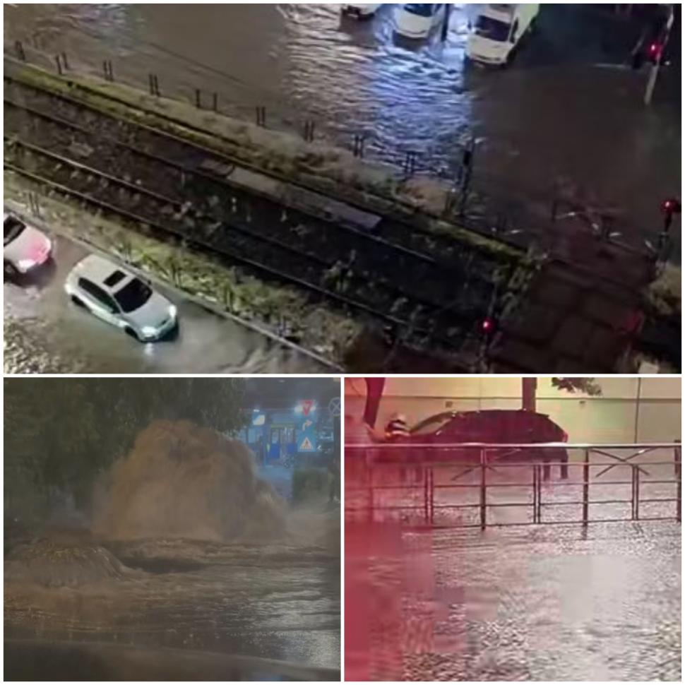 Cod roșu de furtună în București. Vijelia a rupt copaci, mai multe bulevarde au fost inundate. Un bărbat a murit în Ilfov 1081215