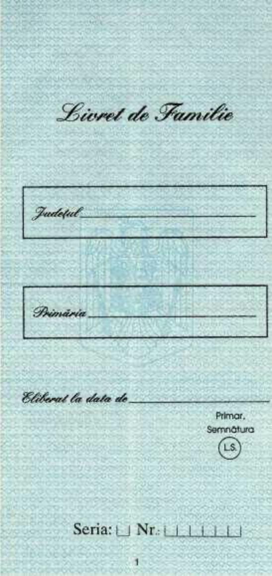 Ce este livretul de familie și la ce mai folosește în 2026 1081076