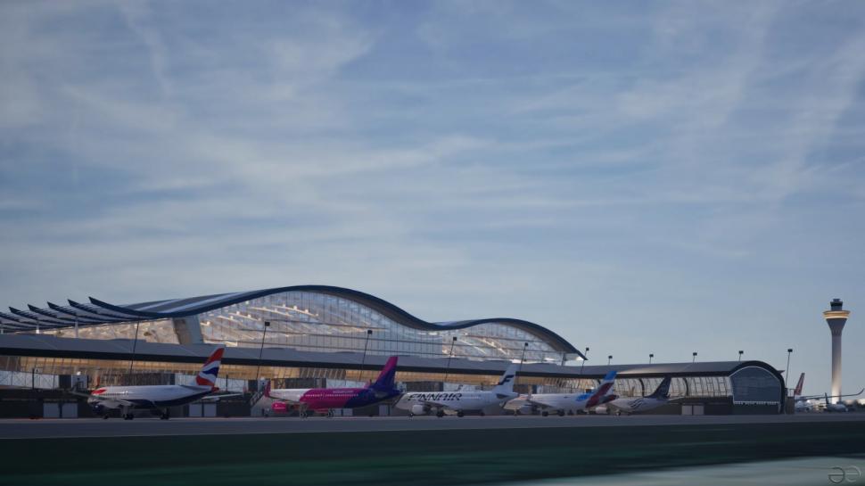 Aeroportul Otopeni se schimbă. Cum va arăta noul terminal modern care vrea să rivalizeze cu cele din Europa 1080915