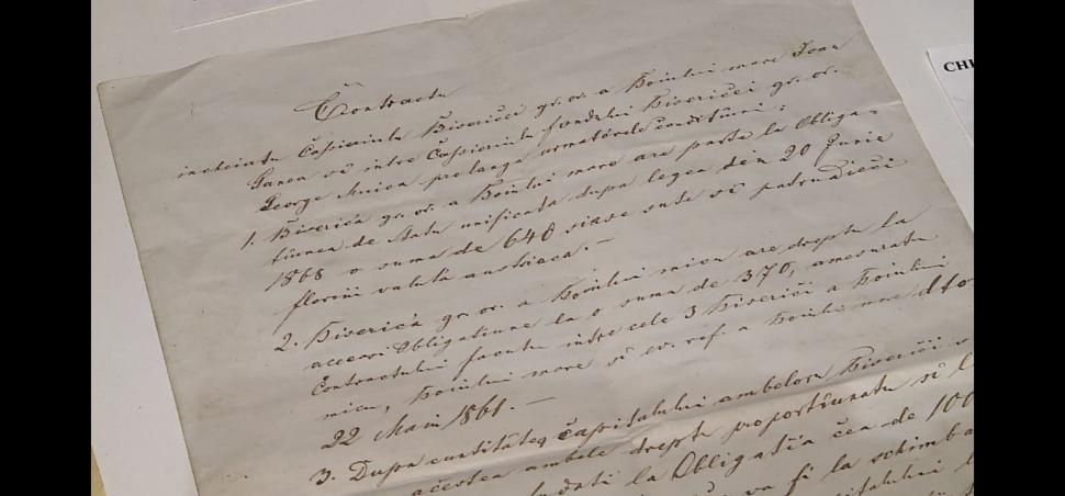 Un tablou de nuntă cu „Ana și Ion” s-a dovedit a fi o capsulă a timpului: Documente istorice au fost descoperite în timpul restaurării 1080912