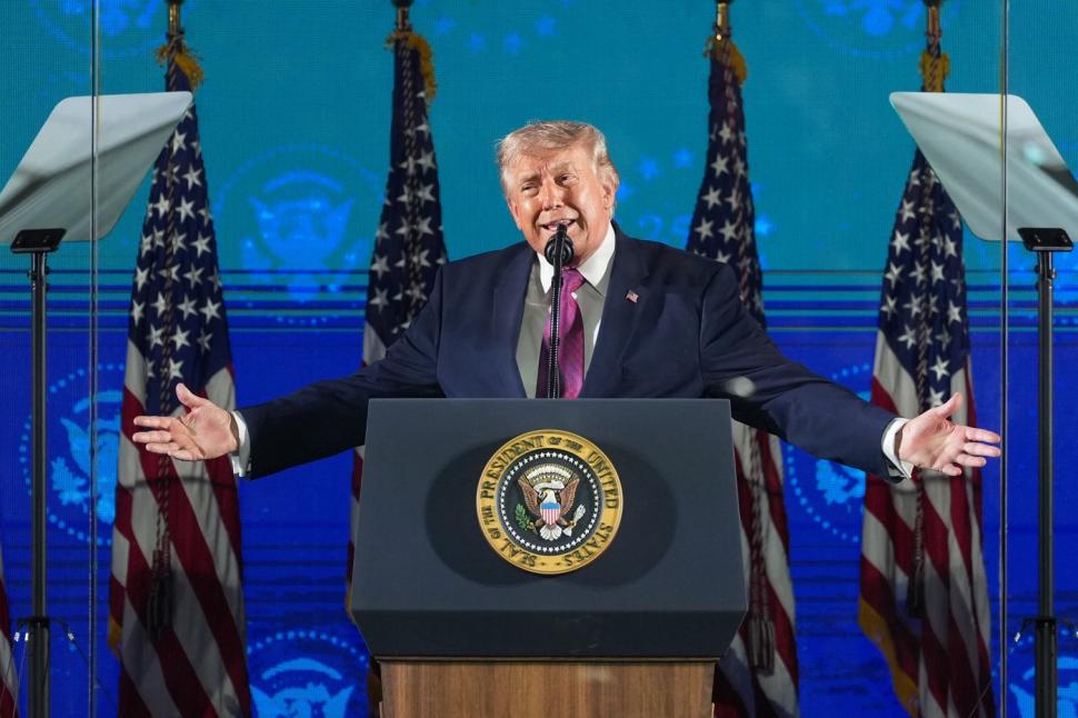 Donald Trump discurs Mount Rushmore