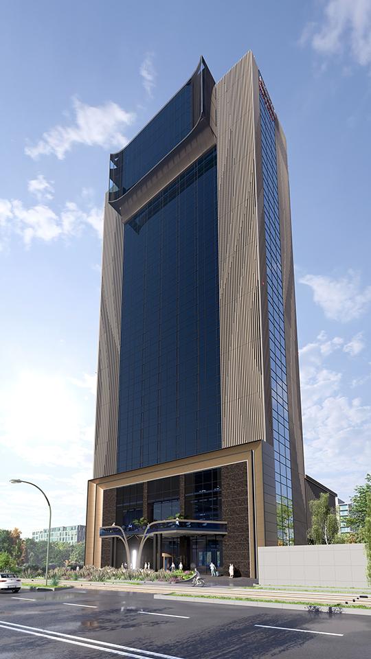 Cel mai înalt hotel din România se va deschide anul viitor în București: Cum va arăta clădirea cu 199 de camere și piscină la etajul 22 1083523
