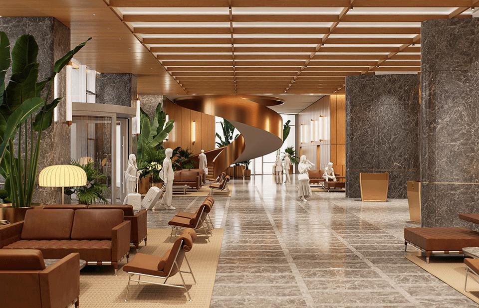 Cel mai înalt hotel din România se va deschide anul viitor în București: Cum va arăta clădirea cu 199 de camere și piscină la etajul 22 1083527