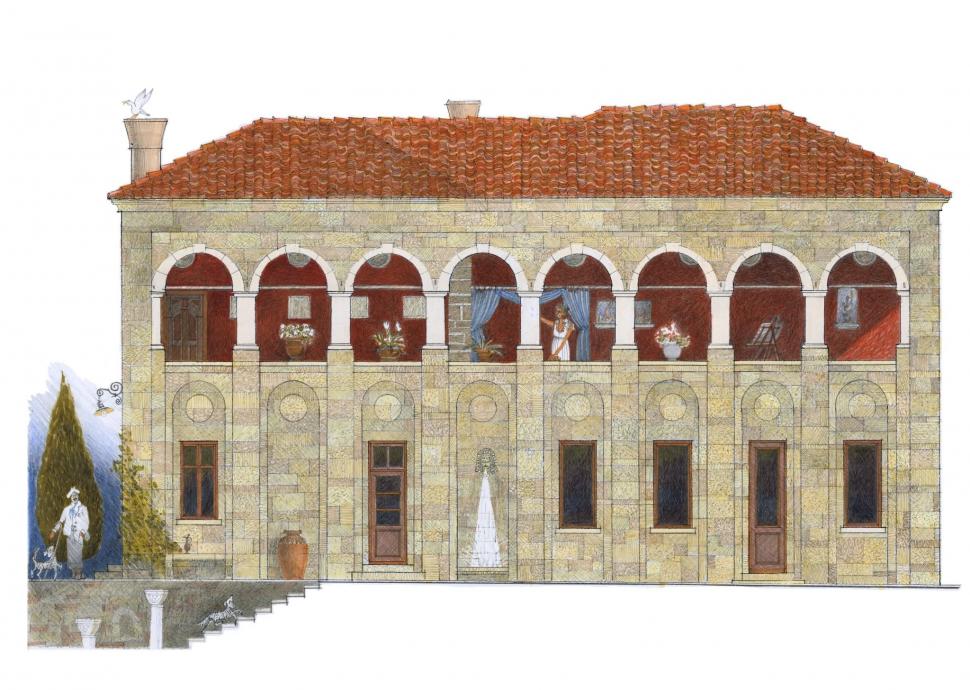 Vila Storck de pe faleza din Balcic, restaurată după decenii. Cei care o pozează nu știu: Vecinii Reginei Maria erau doi artiști români 1083945