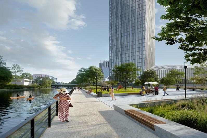 O capitală europeană construiește primul zgârie-nori din istoria orașului: Va fi inaugurat în 2026. Unde e și cum arată Estrel Tower 1084333