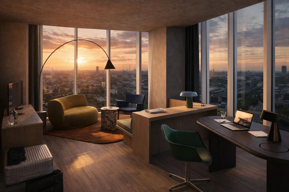 O capitală europeană construiește primul zgârie-nori din istoria orașului: Va fi inaugurat în 2026. Unde e și cum arată Estrel Tower 1084344