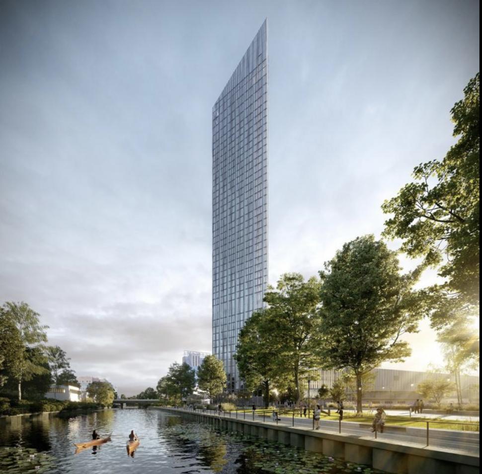 O capitală europeană construiește primul zgârie-nori din istoria orașului: Va fi inaugurat în 2026. Unde e și cum arată Estrel Tower 1084349