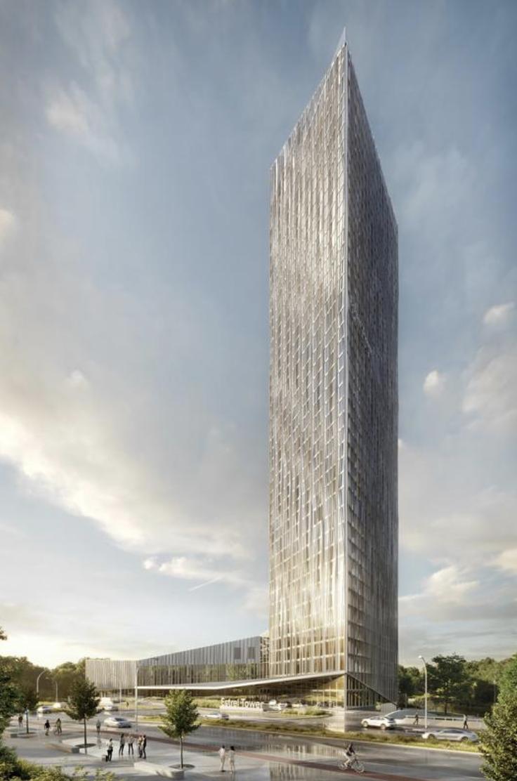 O capitală europeană construiește primul zgârie-nori din istoria orașului: Va fi inaugurat în 2026. Unde e și cum arată Estrel Tower 1084350