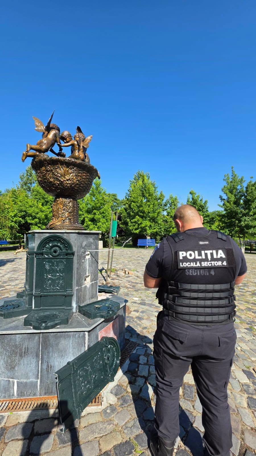 Fântâna Maria Tănase din Orășelul Copiilor din Bucureşti a fost vandalizată. Băluţă: Trist şi revoltător. Ne pregăteam s-o redeschidem 1084590