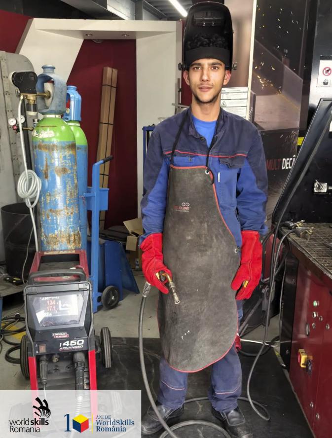 Un elev din Buzău va fi singurul român la WorldSkills-Shanghai, la calificarea sudor: "Dacă știi bine o meserie, toată lumea te caută" 1084566