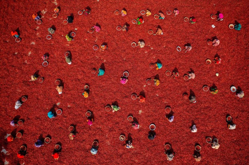 Văzută de sus, lumea noastră pare de pe altă lume. Cele mai spectaculoase fotografii aeriene au fost premiate la un concurs 1084983
