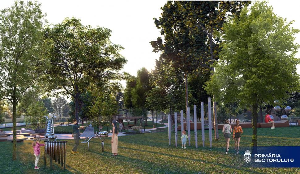 Au început lucrările la noul parc Grozăvești. Cum va arăta peste 10 luni zona din București salvată de la betonare 1086445