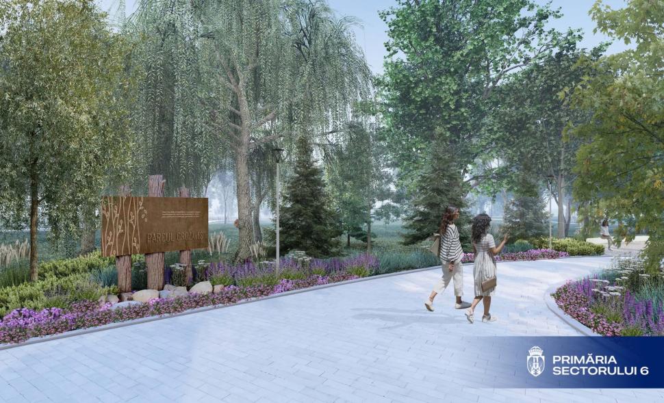 Au început lucrările la noul parc Grozăvești. Cum va arăta peste 10 luni zona din București salvată de la betonare 1086447